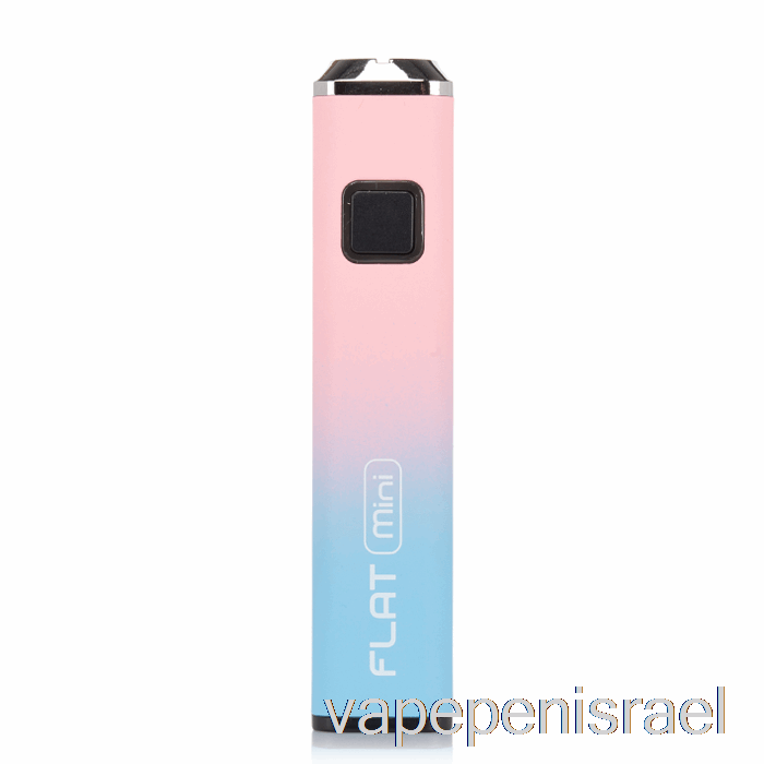 חד פעמי Vape Israel Yocan Flat Mini 400mah סוללה כחול ורוד